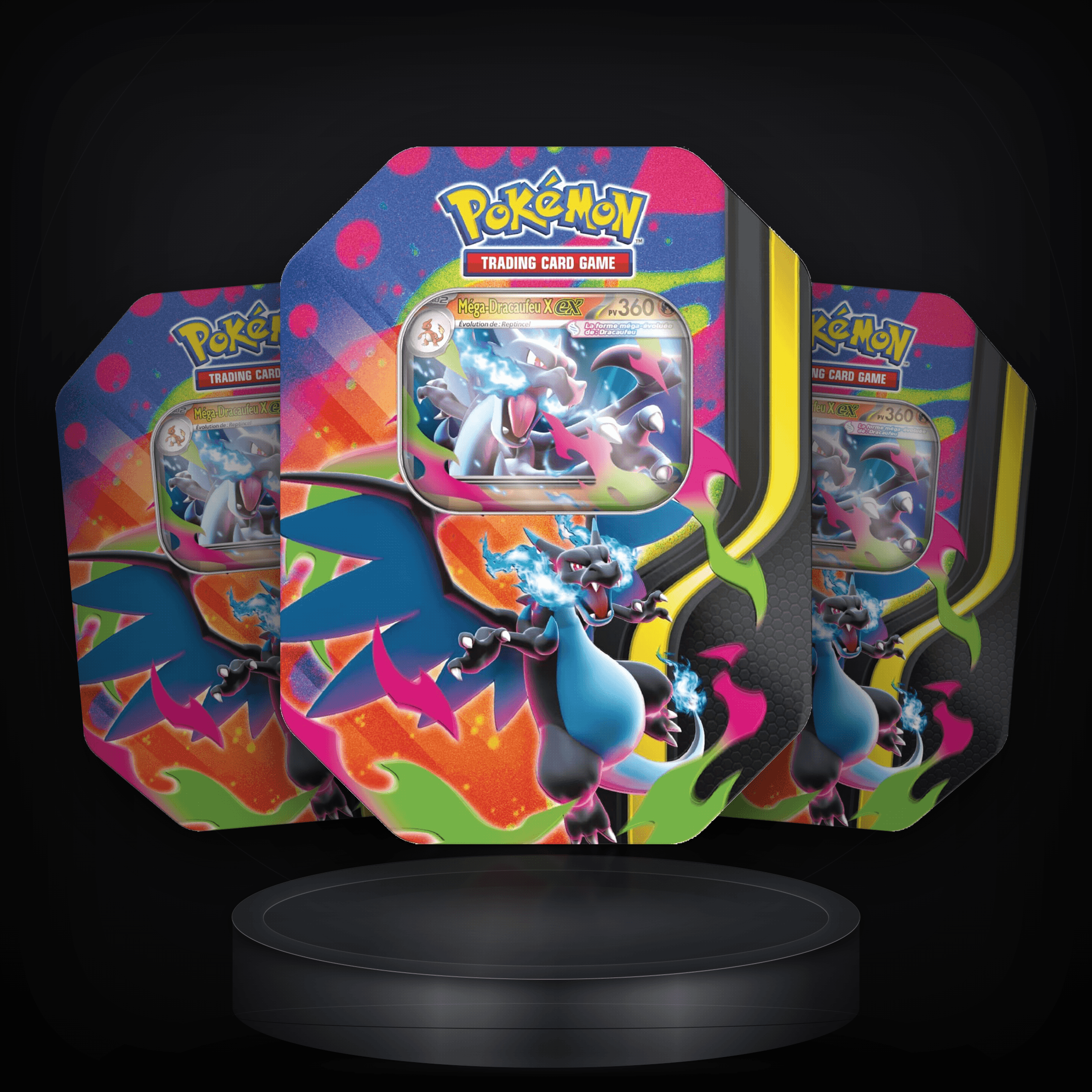 Trio Pokébox Dracaufeu ex